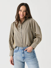 A Shirt Thing Women's Charlotte Chenille Stripe Shirt