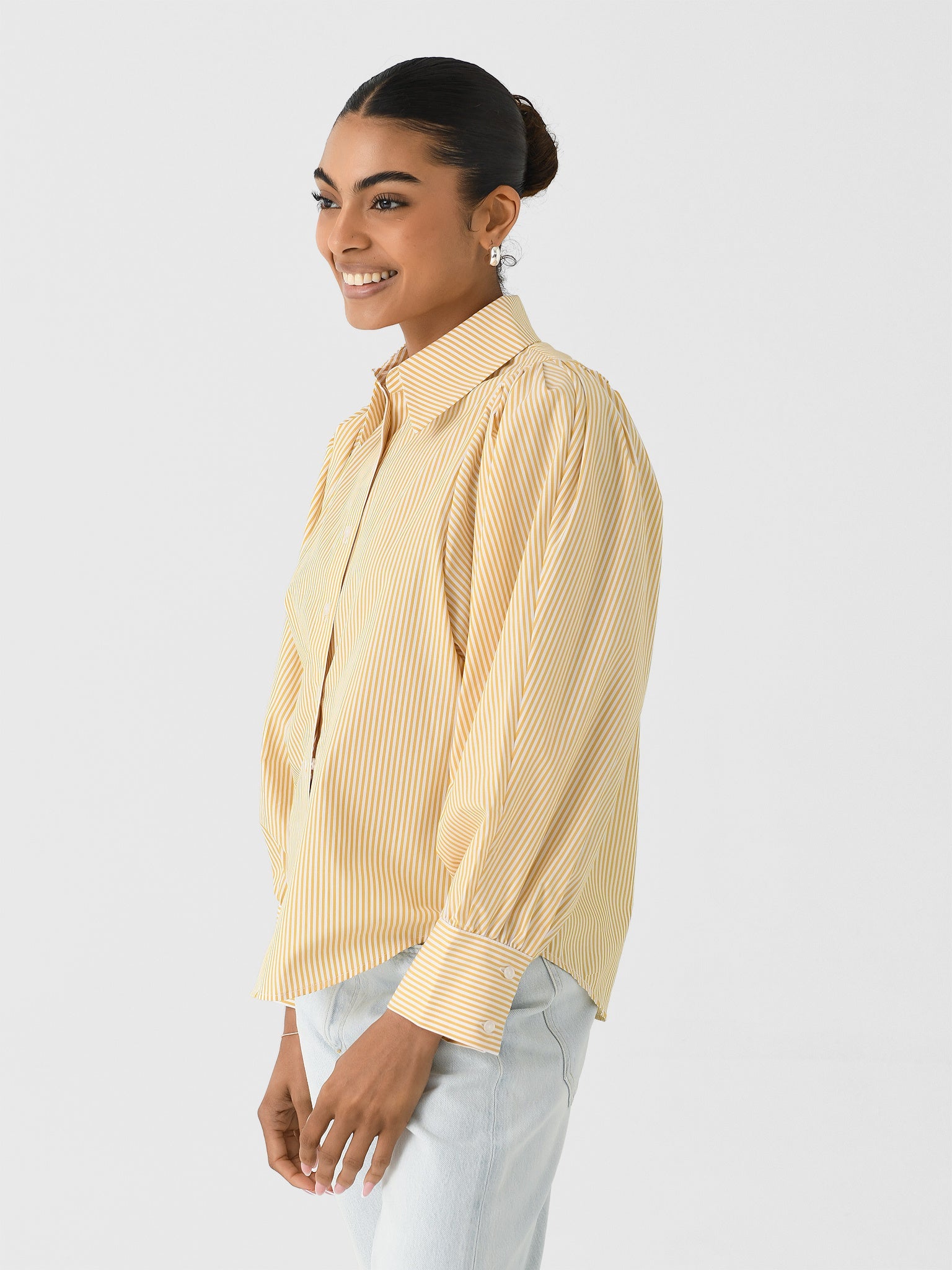 A Shirt Thing Women's Charlotte Candy Stripe Shirt