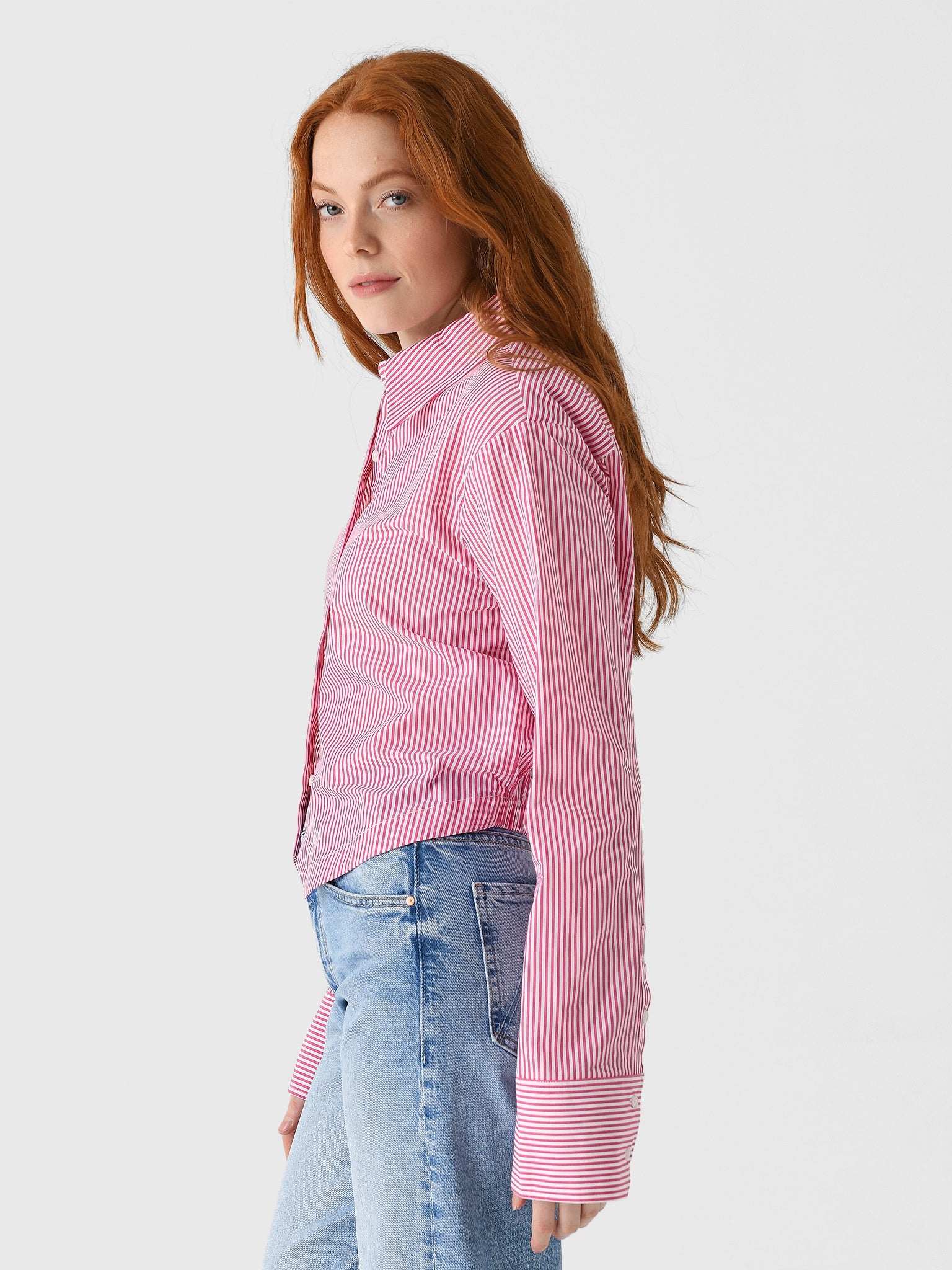 A Shirt Thing Women's Colette Candy Stripe Shirt