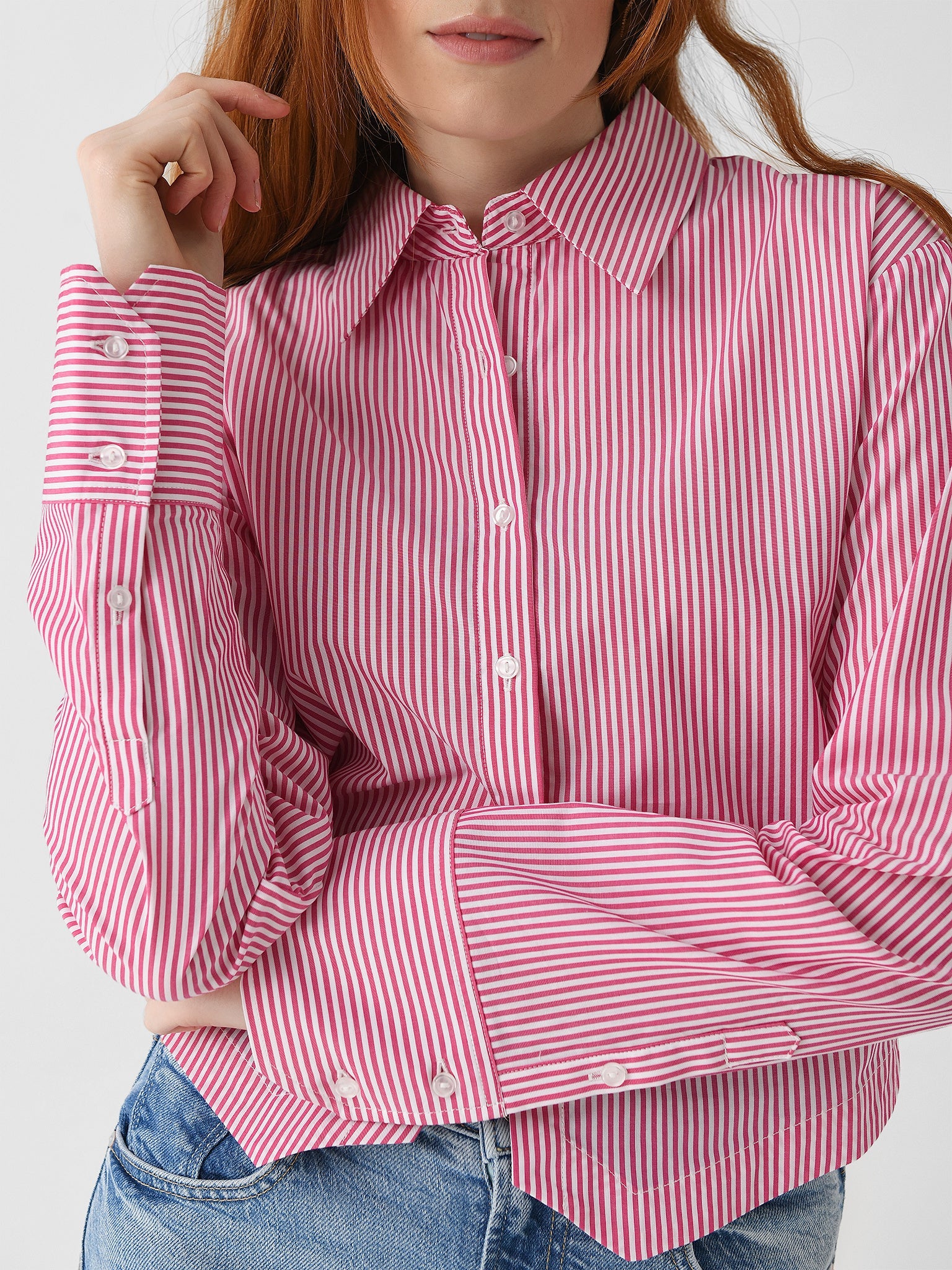 A Shirt Thing Women's Colette Candy Stripe Shirt