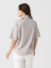 A Shirt Thing Women's Delilah Bling Stripes Shirt