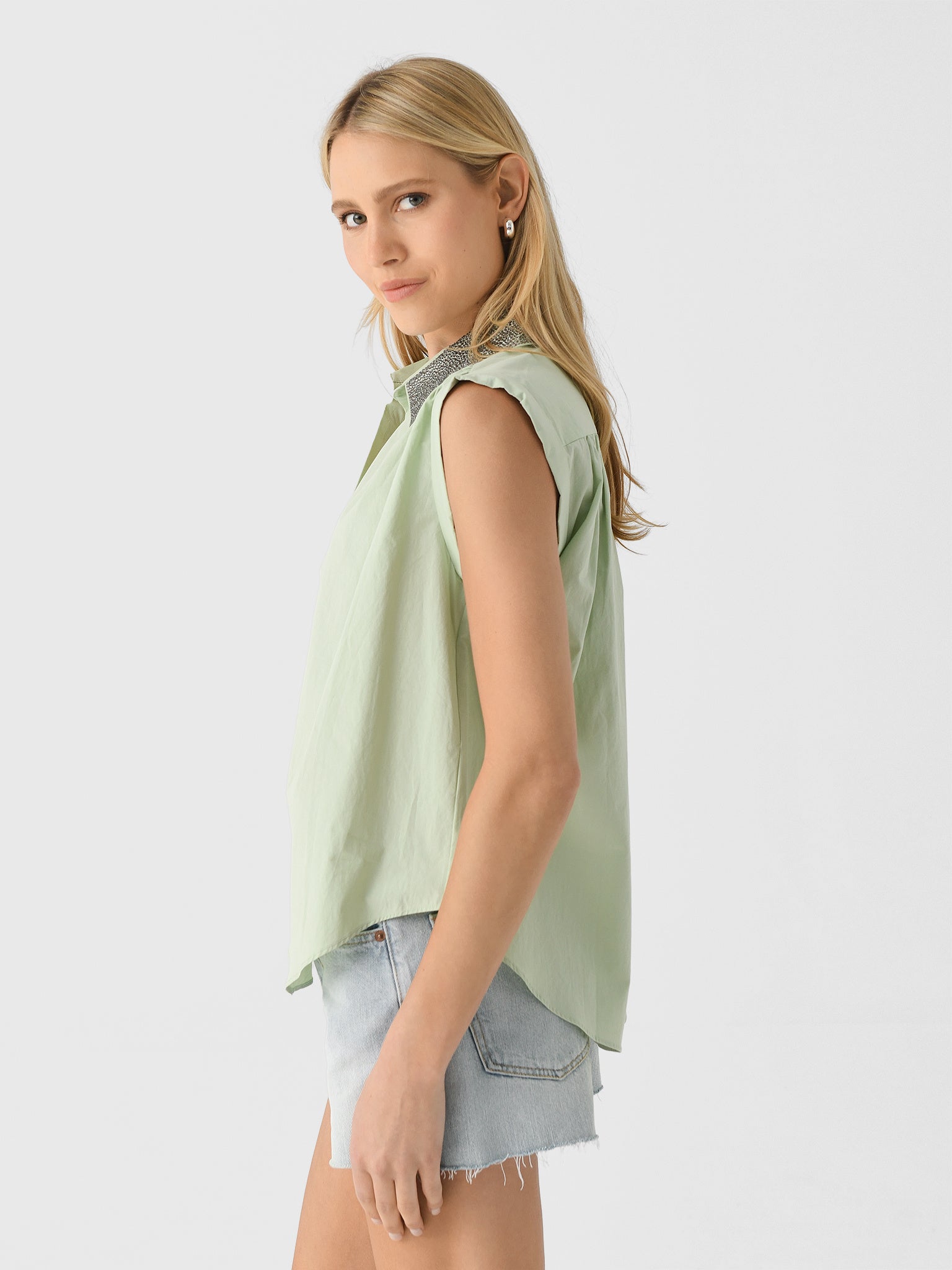 A Shirt Thing Women's Liv Parachute Embroidered Shirt
