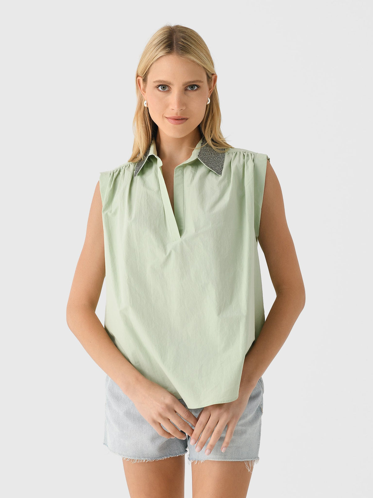 A Shirt Thing Women's Liv Parachute Embroidered Shirt