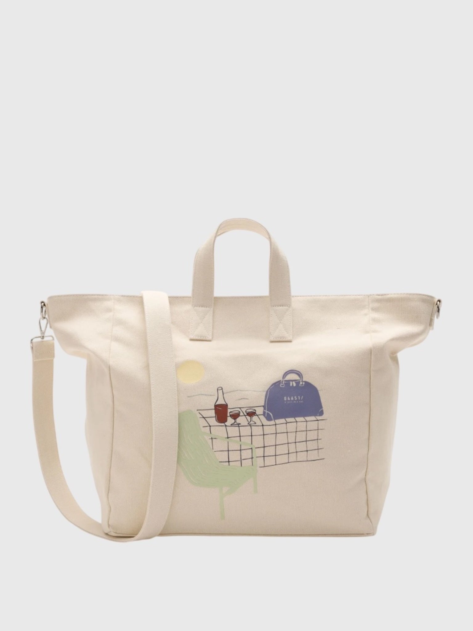 04651 / A Trip In A Bag Shopper Beach Bag