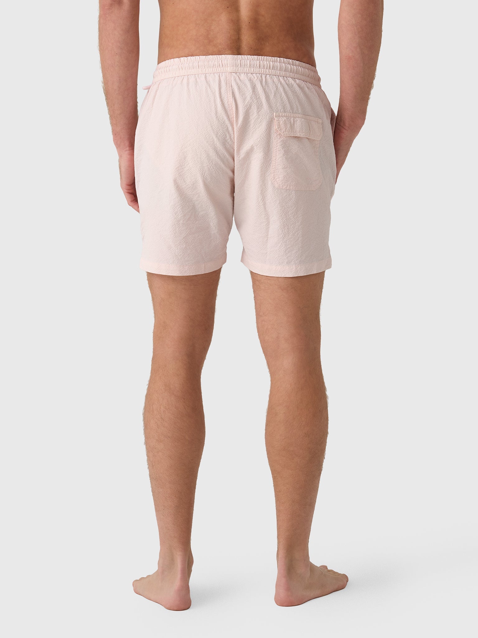 04651 / A Trip In A Bag Men's Mono Seersucker Swim Trunk