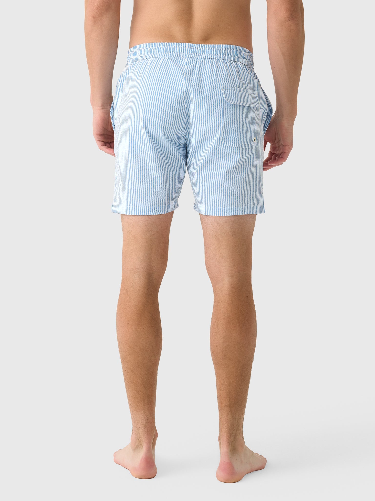 04651 / A Trip In A Bag Men's Seersucker Swim Trunk