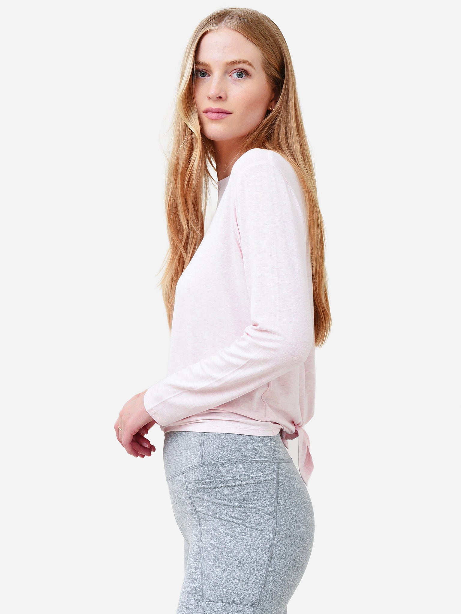 Addison Bay Women's Tie-Back Long Sleeve Top