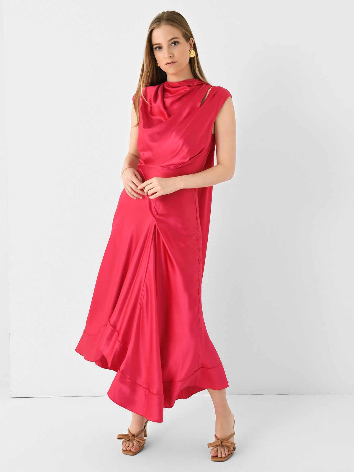 Acler Women's Giles Midi Dress
