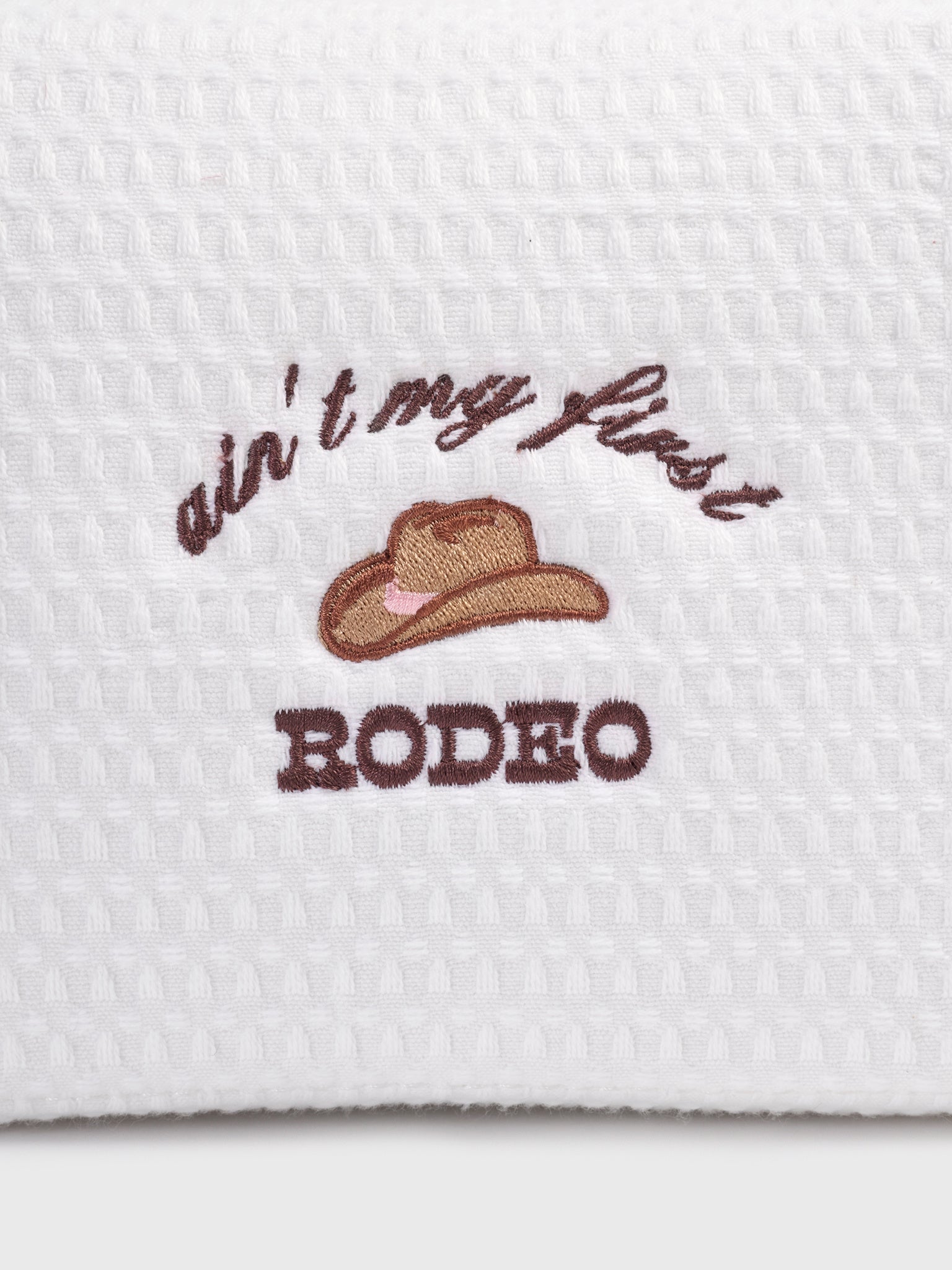 Abbode Ain't My First Rodeo Waffle Pouch