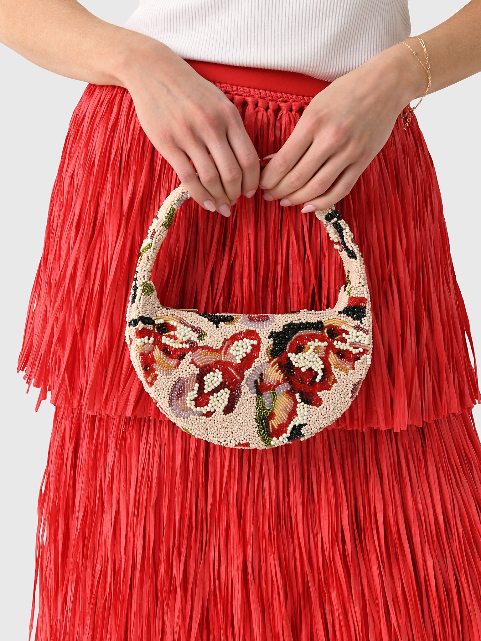 Acler Bead Birch Bag