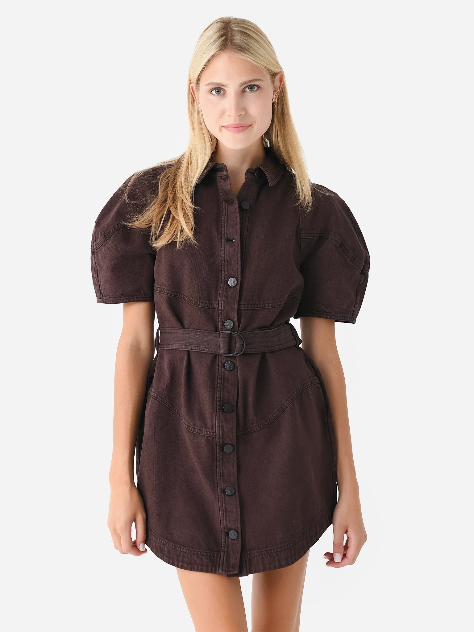Acler Women's Hawkin Mini Shirtdress