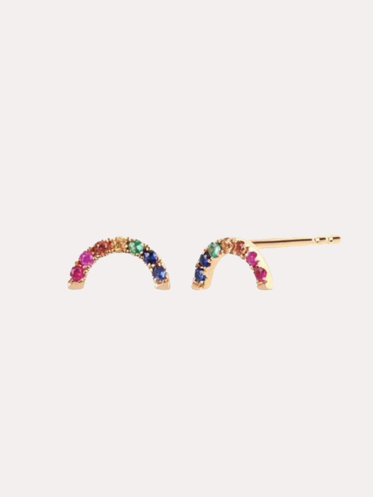 Accessory Concierge Rainbow Arch Stud Earring