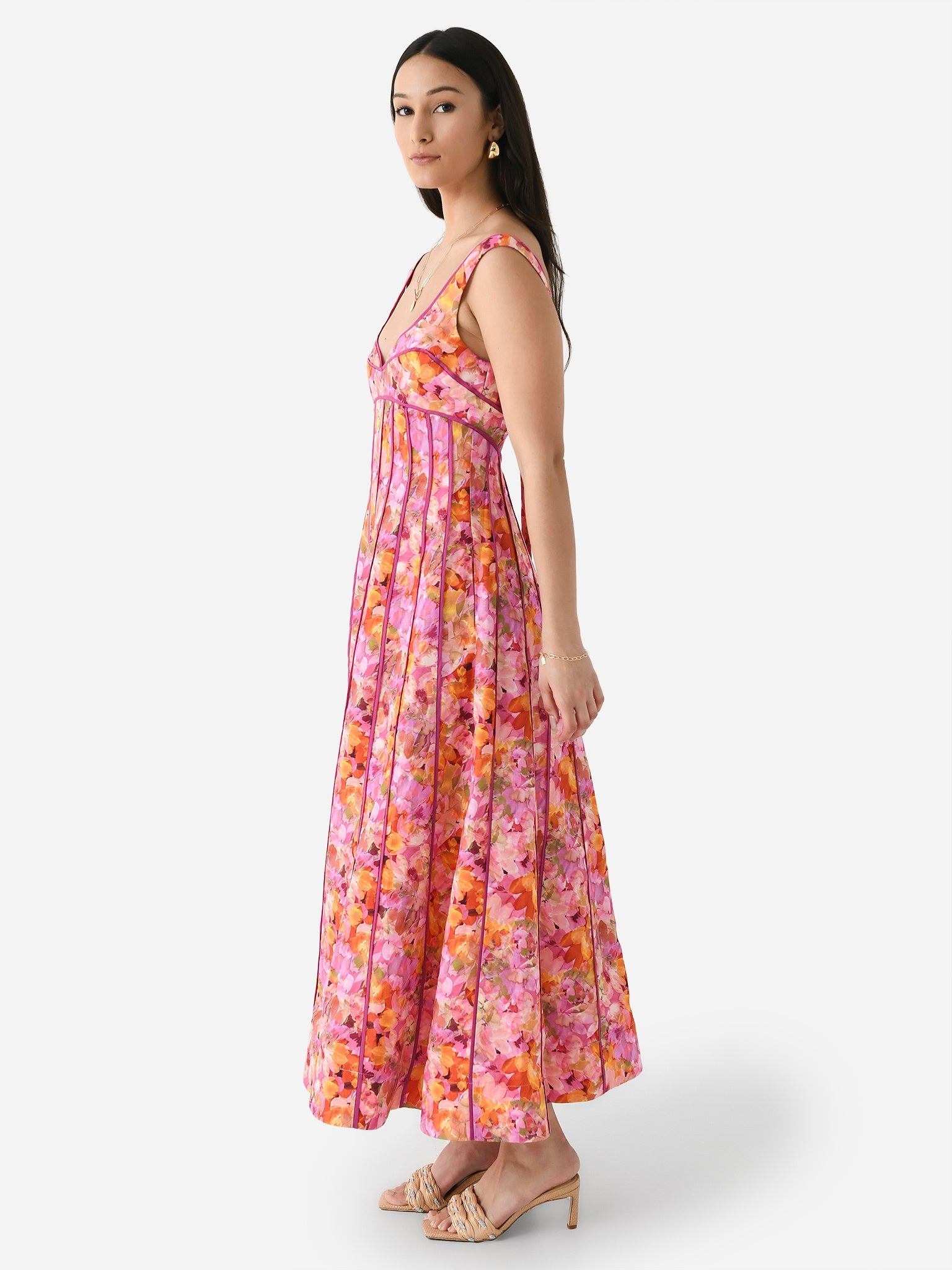Acler Women's Hansley Midi Dress