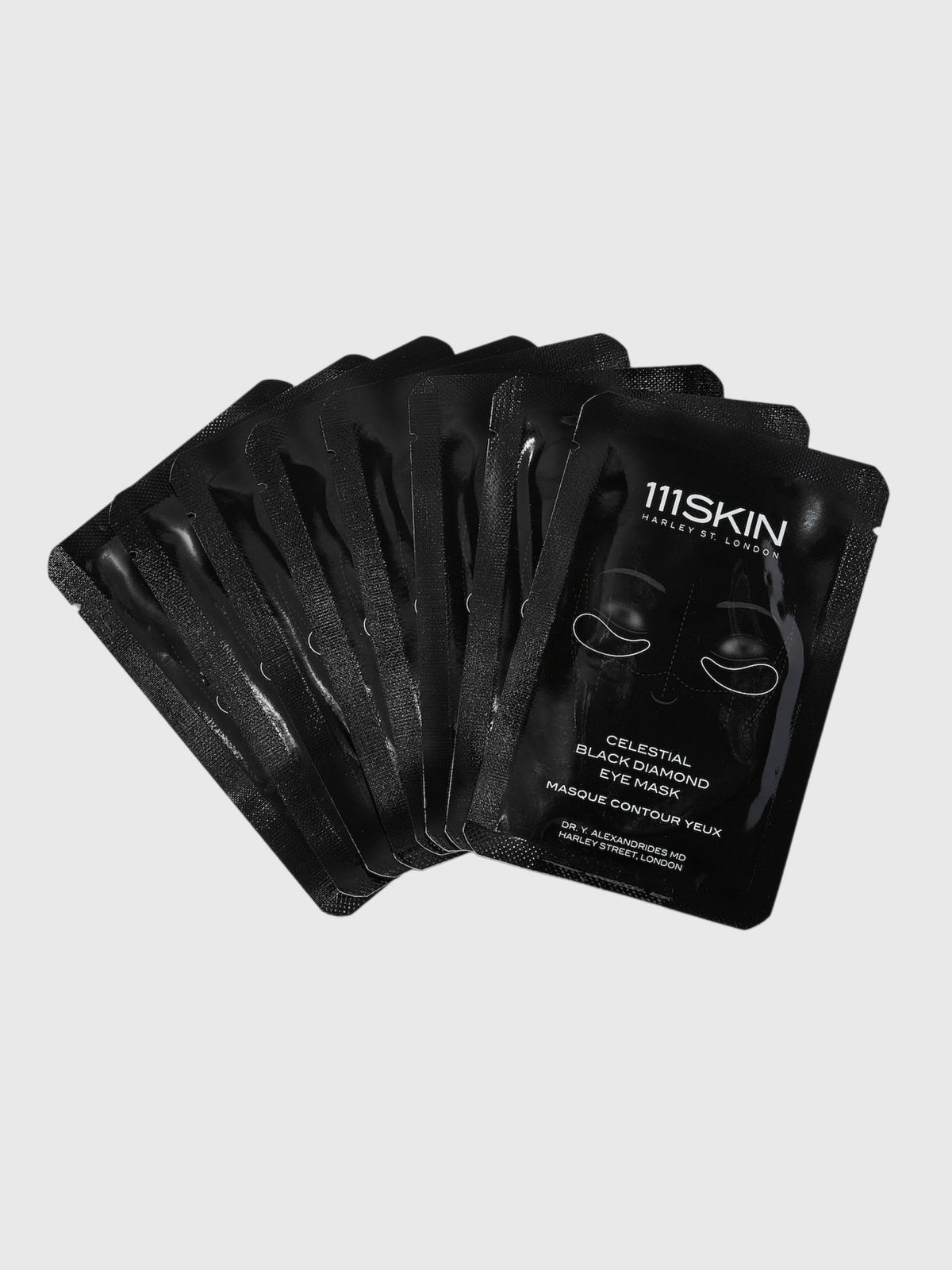 111SKIN Celestial Black Diamond Eye Mask 8 Pack