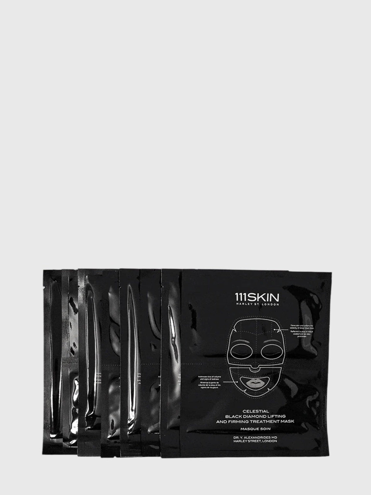 111SKIN Celestial Black Diamond Lifting & Firming Face Mask 5 Pack