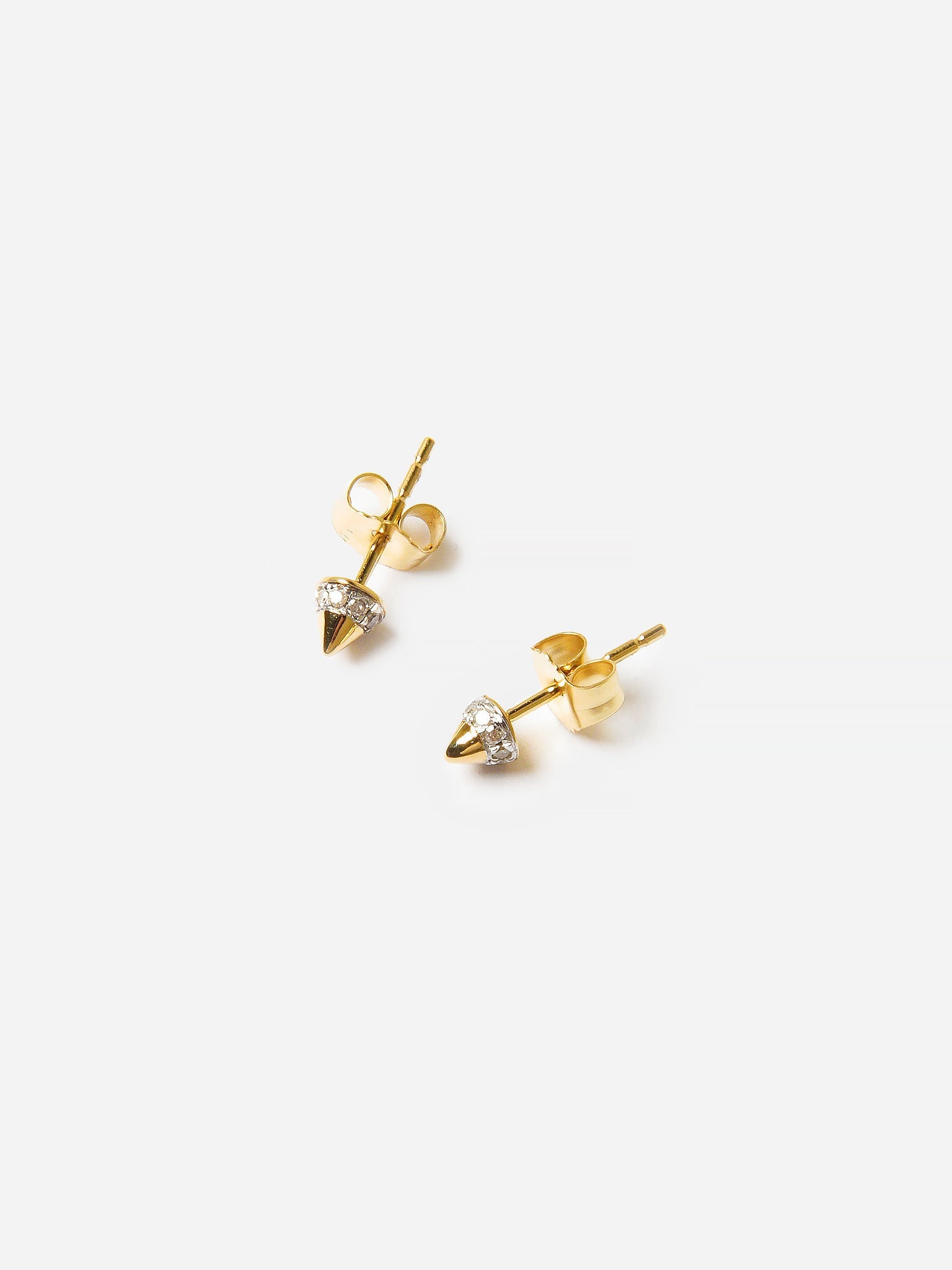 Adina Reyter Women's London Super Tiny Pavé Spike Earrings