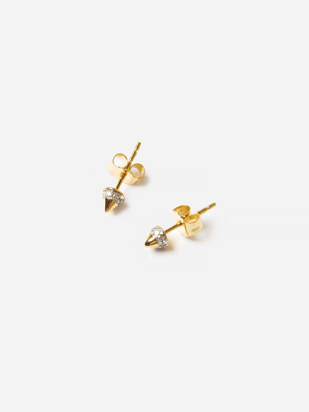 Adina Reyter Women's London Super Tiny Pavé Spike Earrings