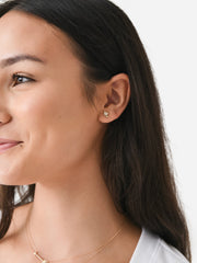 Adina Reyter Pavé Heart Arrow Earrings
