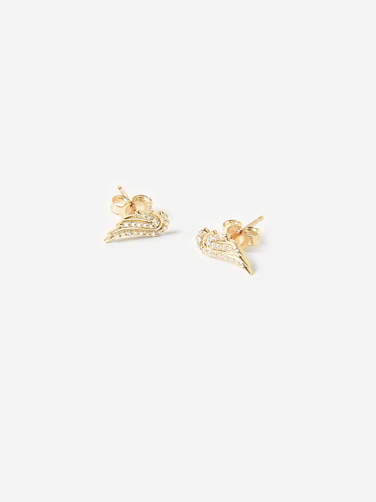 Adina Reyter Pavé Wing Earrings