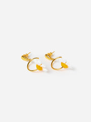 10 Deco Art Fabulous Camomiles Earrings