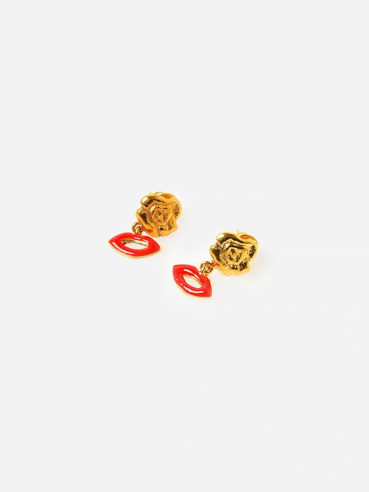10 Deco Art Rose's Secret Earrings