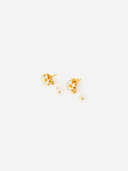 10 Deco Art Women's Little Chamomile Flower Earrings