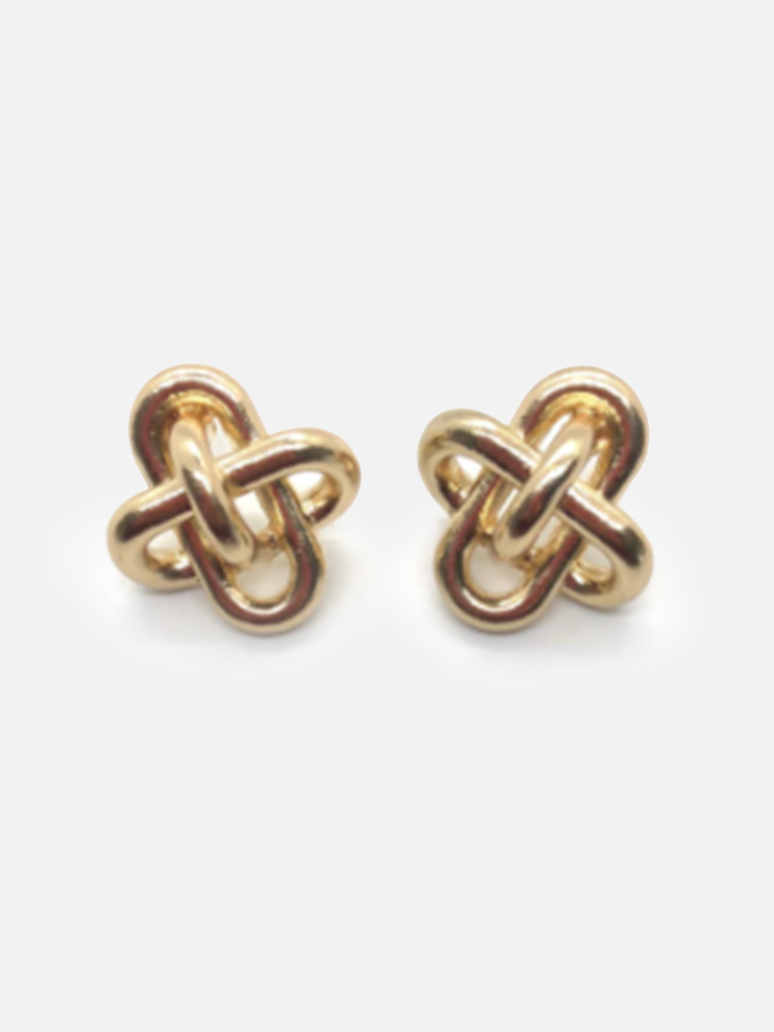 Accessory Concierge Gold Knot Stud Earring