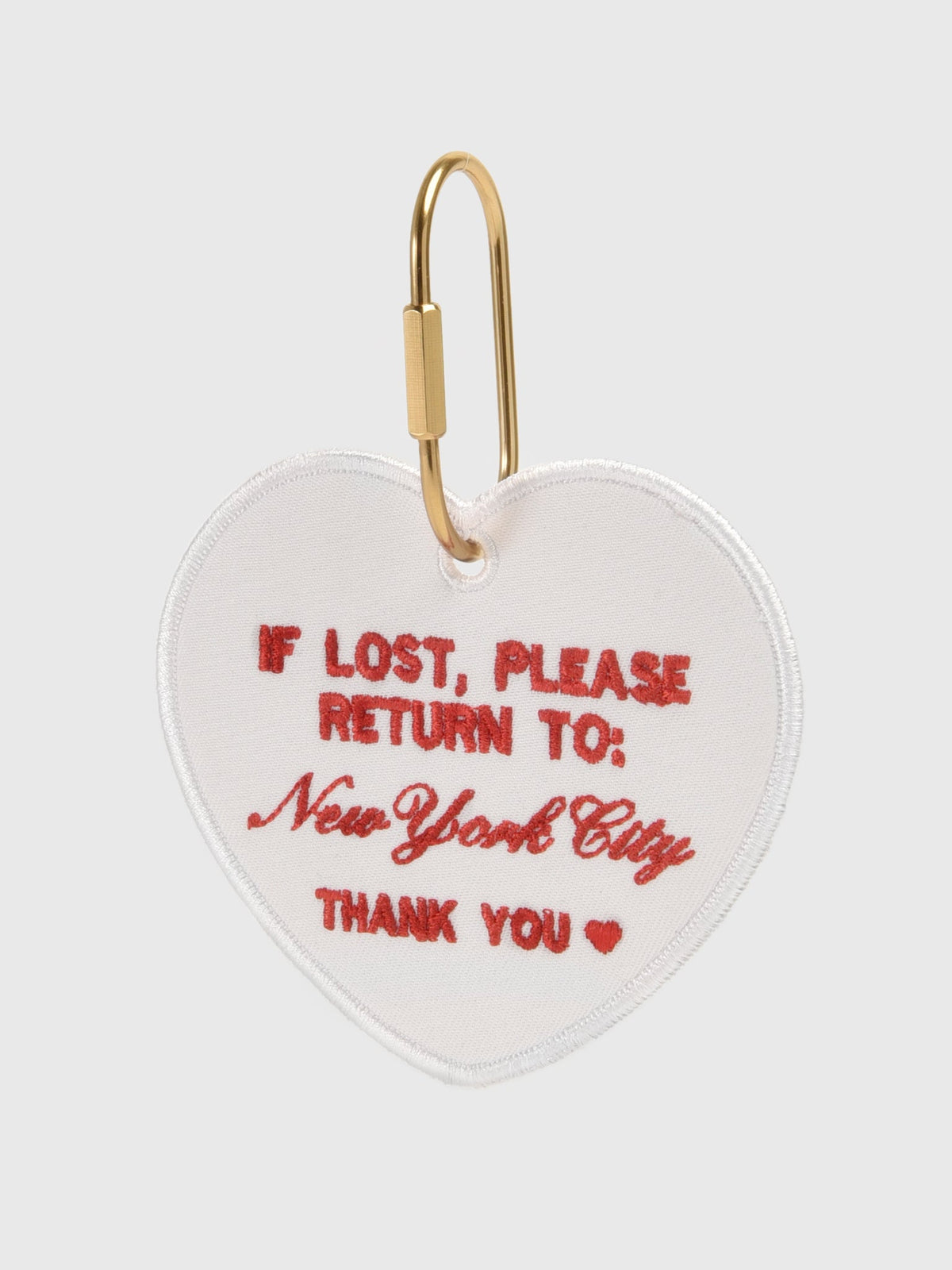 Abbode Lost & Found NYC Heart Charm