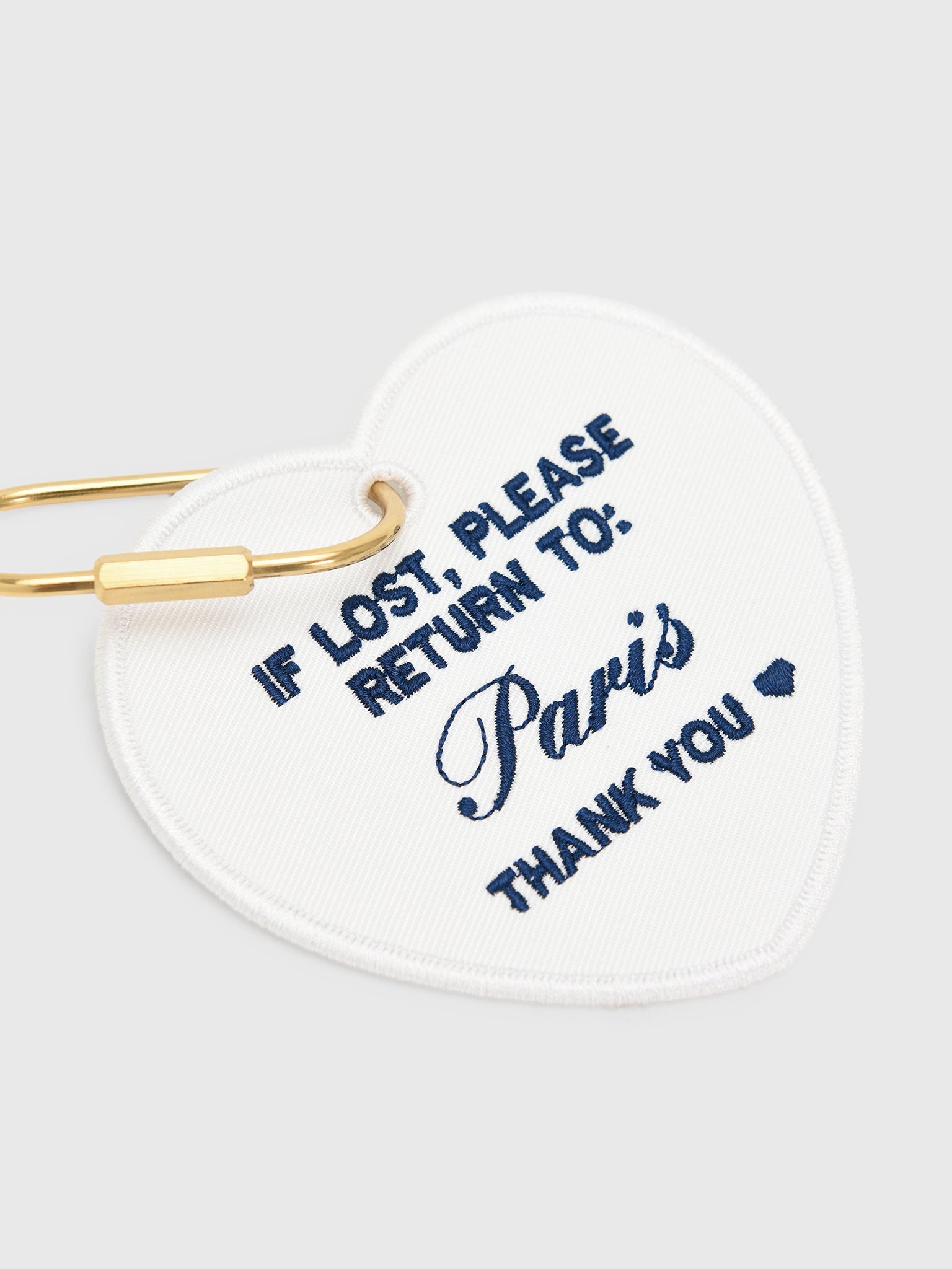 Abbode Lost & Found Paris Heart Charm