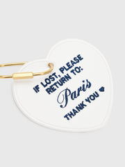 Abbode Lost & Found Paris Heart Charm