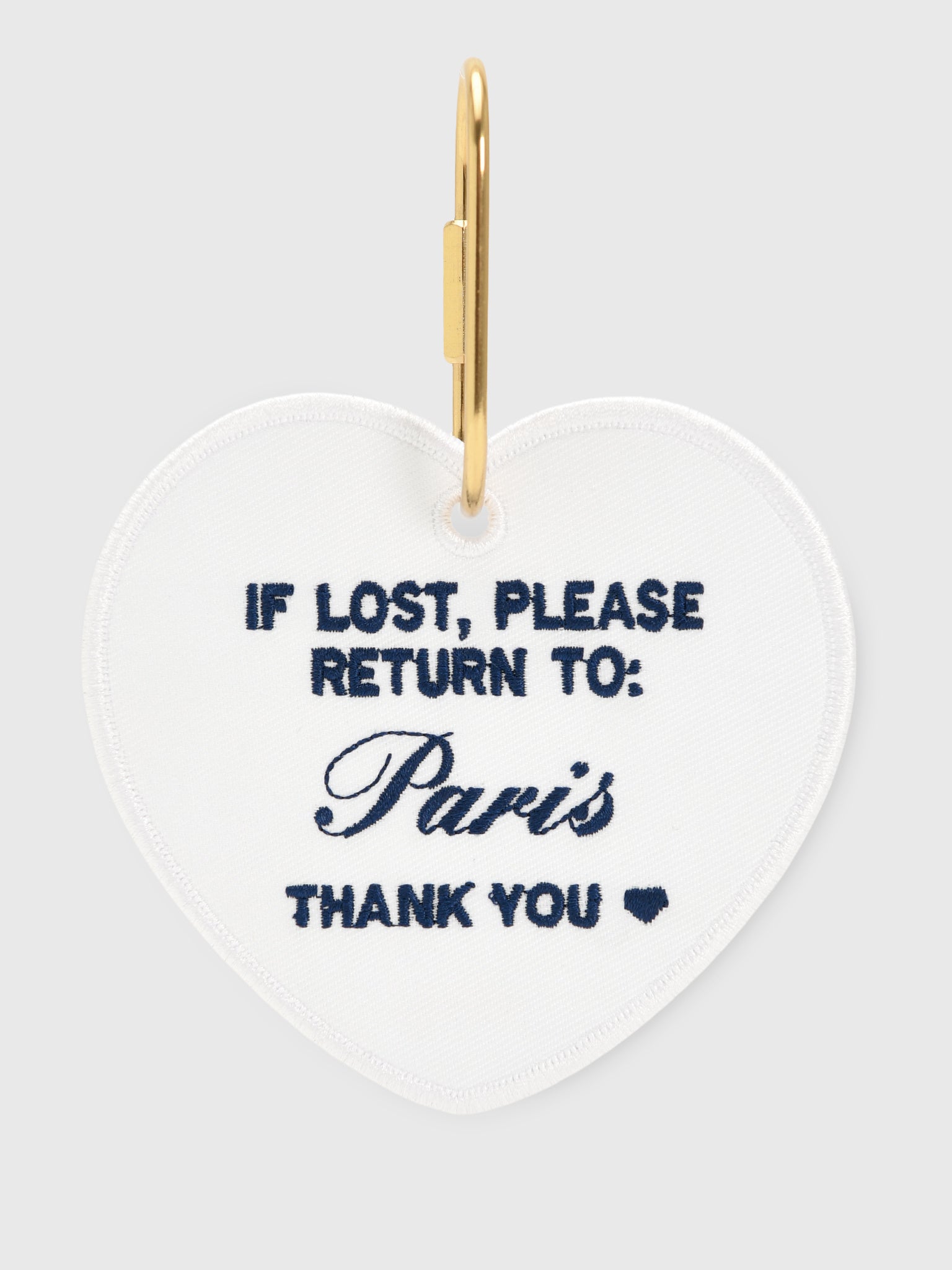 Abbode Lost & Found Paris Heart Charm