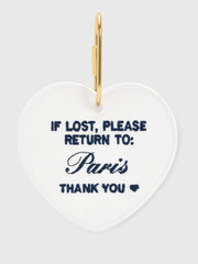 Abbode Lost & Found Paris Heart Charm