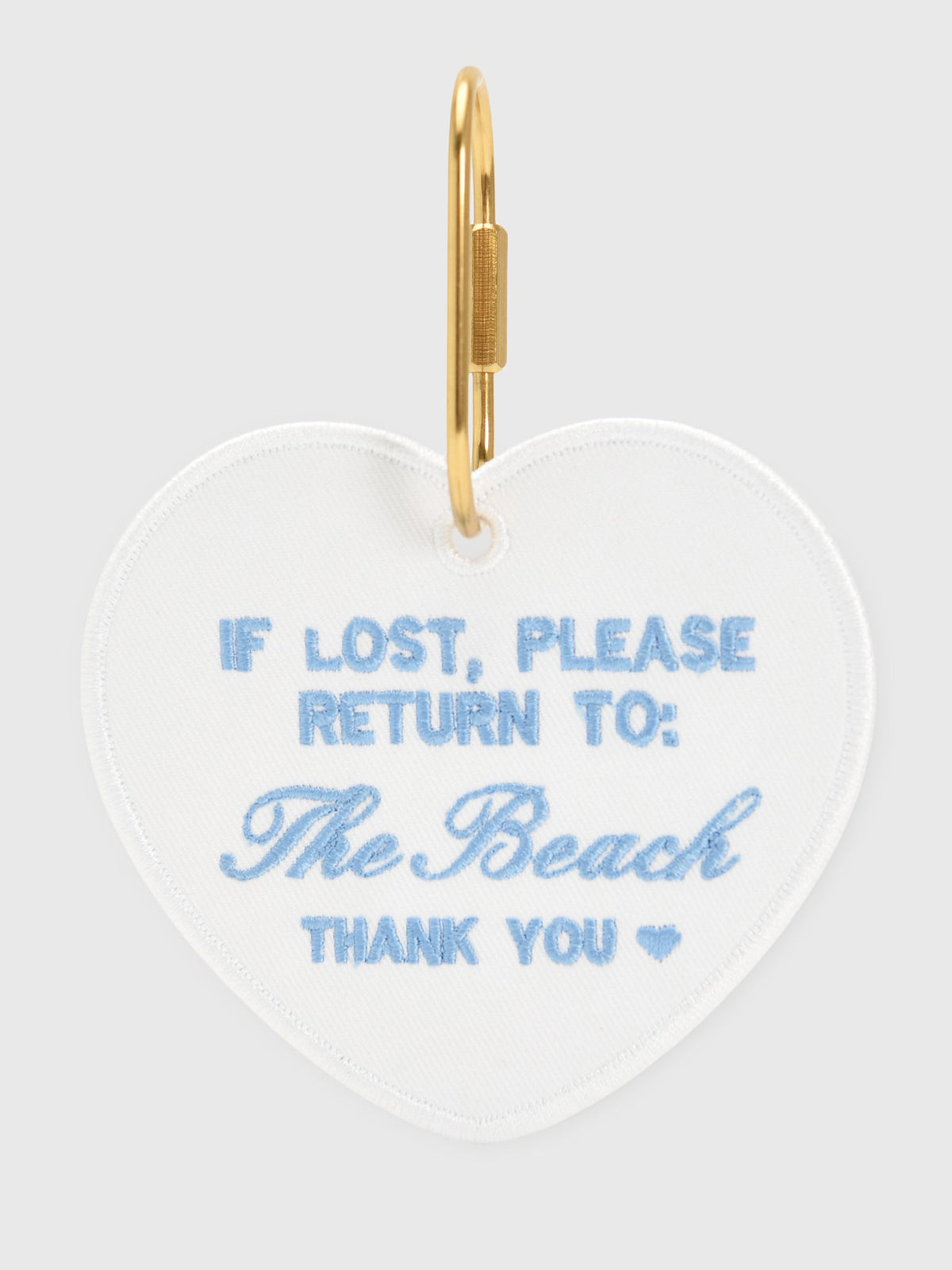 Abbode Lost & Found Beach Heart Charm