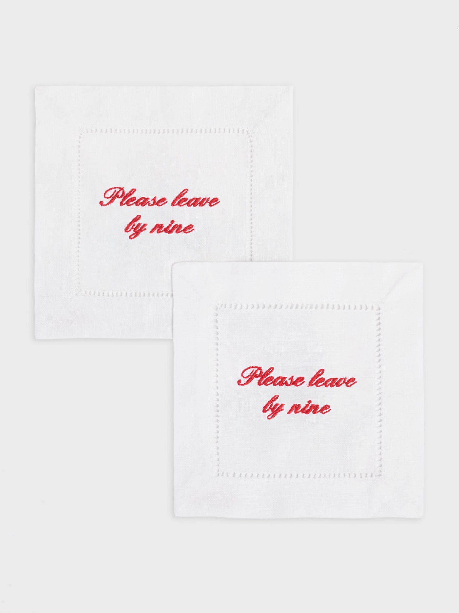 Abbode Leave By Nine Cocktail Napkin Set