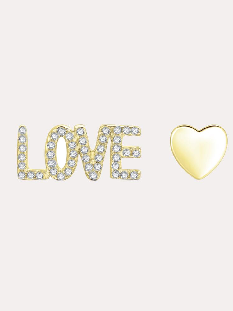 Accessory Concierge Love Stud Set Earring