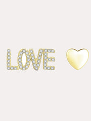 Accessory Concierge Love Stud Set Earring