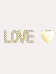 Accessory Concierge Love Stud Set Earring