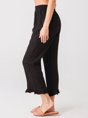 9 Seed Linen Ruffle Bottom Pant