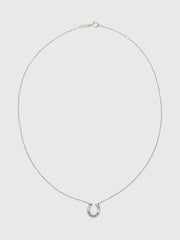 Adina Reyter Baguette Horseshoe Necklace