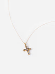 Adina Reyter Women's Baguette Cross Necklace