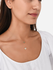 Adina Reyter Women's Bead Party Pavé Clover Block Necklace