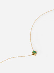 Adina Reyter Women's Bead Party Pavé Clover Block Necklace