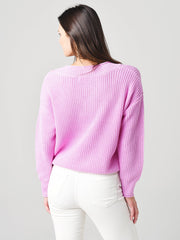 525 Women's Roll V-Neck Pullover Sweater