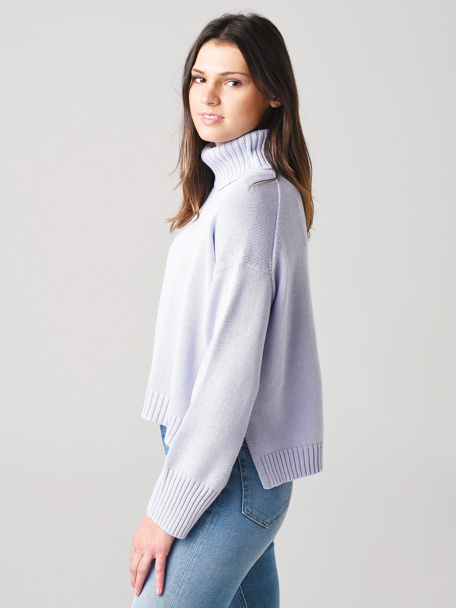 525 Women's Long Sleeve Turtleneck Sweater
