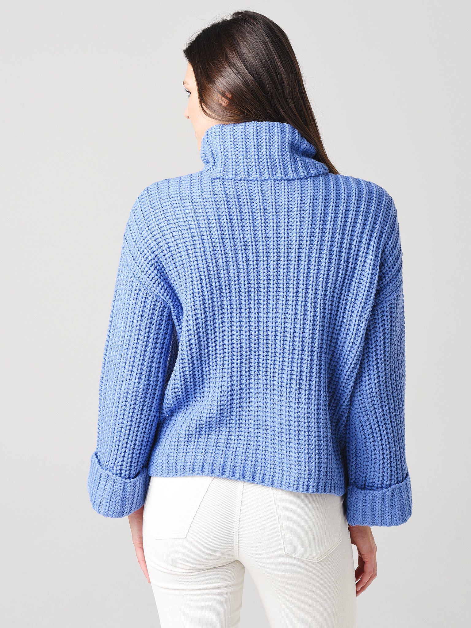 525 Women's Wide Sleeve Turtleneck Sweater