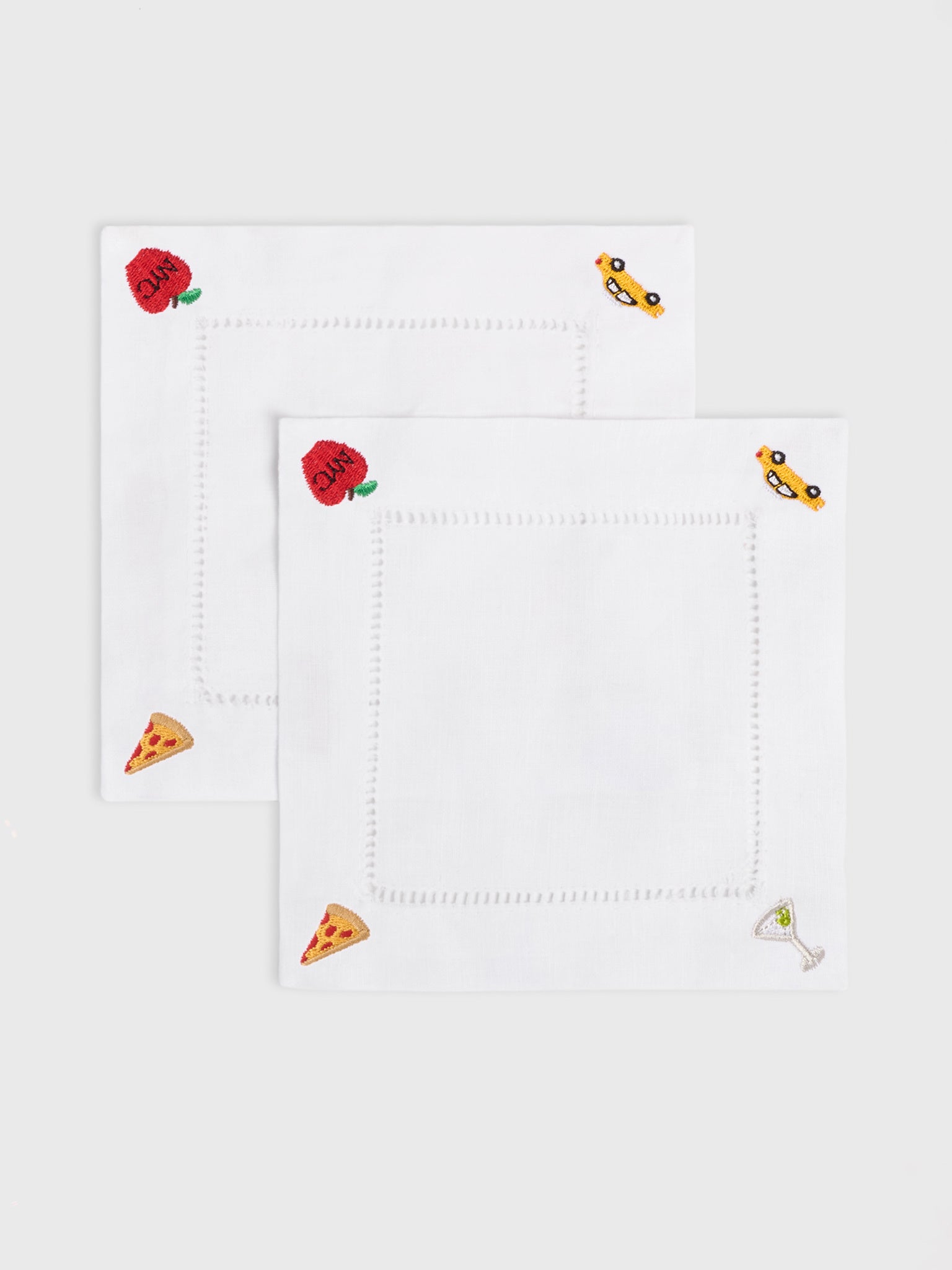 Abbode NYC Icon Cocktail Napkin Set