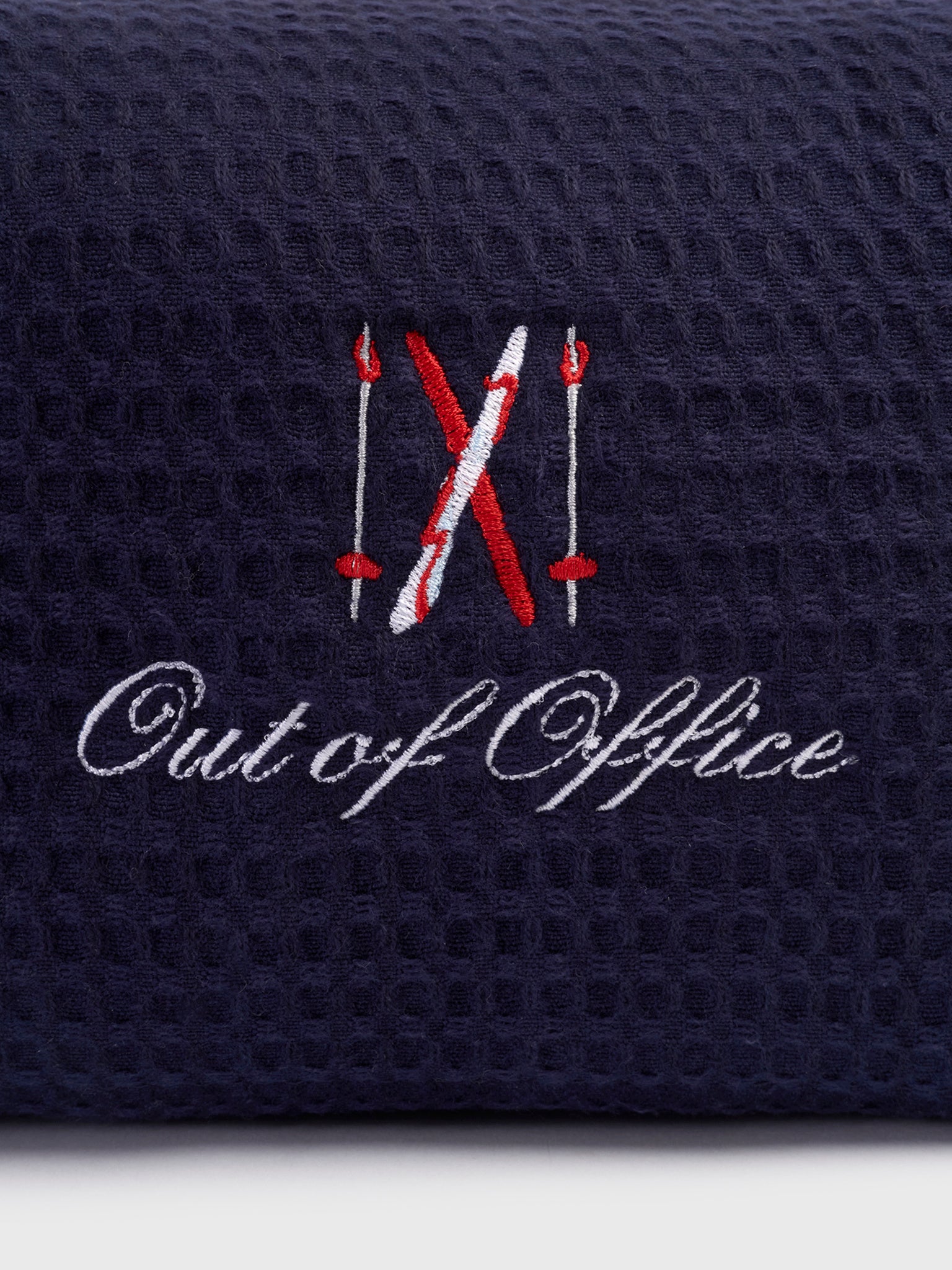 Abbode Out of Office Skiing Waffle Pouch