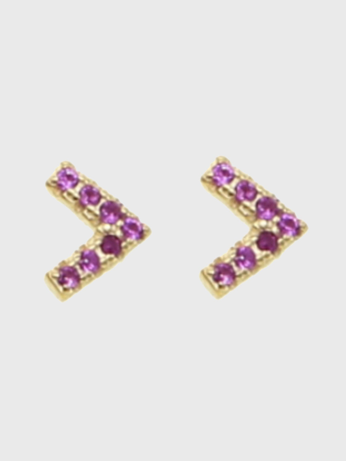 Accessory Concierge Pave Chevron Stud Earring