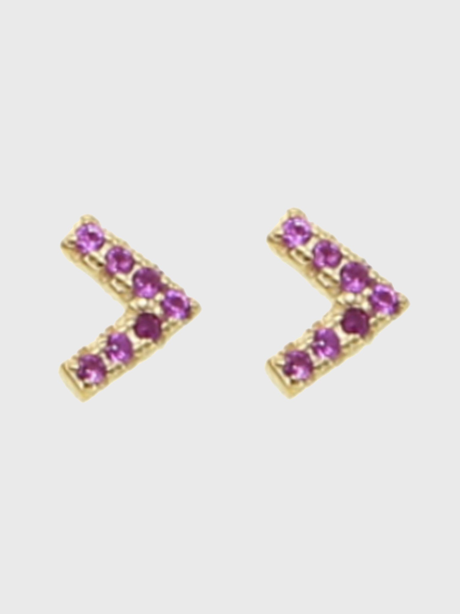 Accessory Concierge Pave Chevron Stud Earring