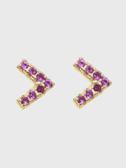 Accessory Concierge Pave Chevron Stud Earring